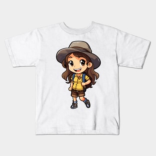 kids adventure, happy cartoon v2 Kids T-Shirt